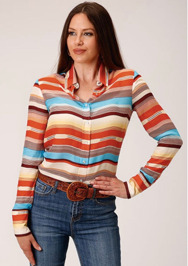Stetson Western Shirt AZ Sunset