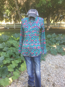 Tin Haul Aztec Western Shirt