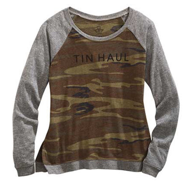 Womens Tin Haul Camo Shirt
