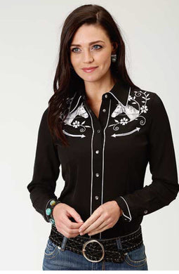 Womens Roper Retro Horse&Floral