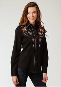 Womens Roper Gabardine Western Shirt