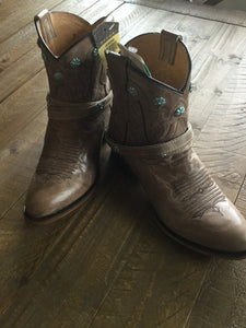 Roper Wanda Burnished Tand Vamp