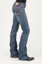 Womens Tin Haul Jeans Aztec Steer Head