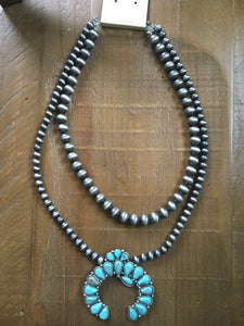 Monster squash Blossom necklace