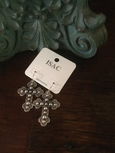 Silver Cross Scalloped edge