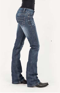 Women's Stetson Grey Arrow Back Pk Jean
