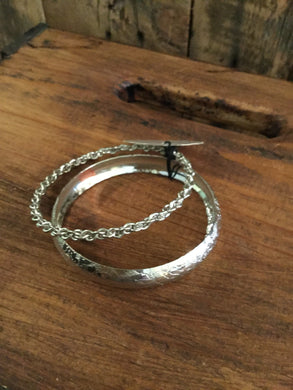 Silver Bangles 10867